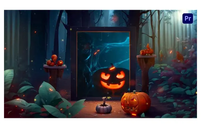 Halloween Party Invitation Slideshow Template